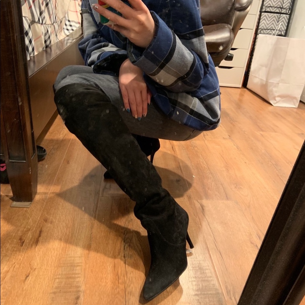 Stuart Weitzman black boots